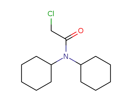 Molecular Structure of 2567-50-2 (Acetamide,2-chloro-N,N-dicyclohexyl-)