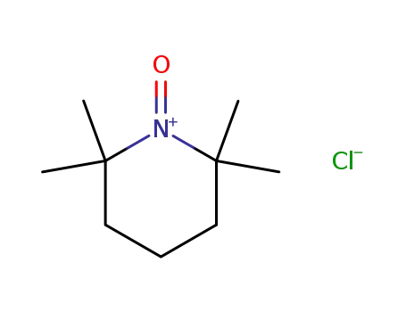 Molecular Structure of 26864-01-7 (Piperidinium, 2,2,6,6-tetramethyl-1-oxo-, chloride)
