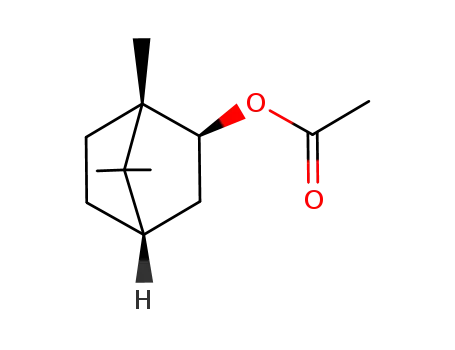 Molecular Structure of 71424-71-0 (iso-Bornyl acetate)