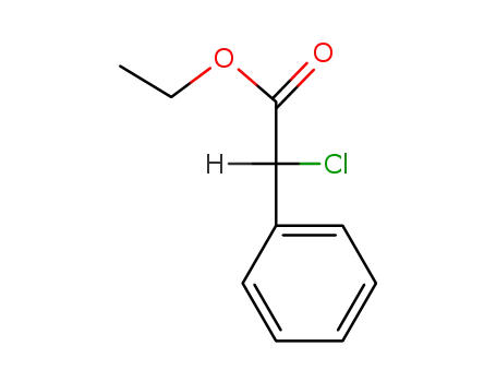 Molecular Structure of 4773-33-5 (ETHYL ALPHA-CHLOROPHENYLACETATE)