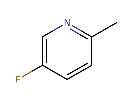 Molecular Structure of 31181-53-0 (5-Fluoro-2-methylpyridine)