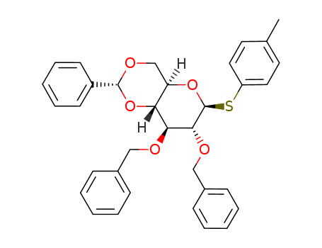 4-Methylphenyl2,3-bis-O-(phenylmethyl)-4,6-O-[(R)-phenylmethylene]-1-thio-β-D-Glucopyranoside