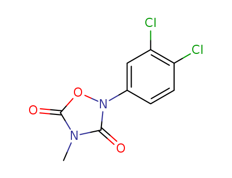 1,2,4-Oxadiazolidine-3,5-dione,2-(3,4-dichlorophenyl)-4-methyl-