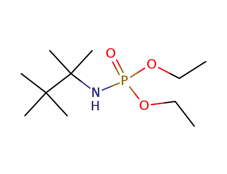 (1,1,2,2-Tetramethyl-propyl)-phosphoramidic acid diethyl ester