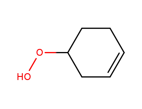 Molecular Structure of 4096-33-7 (1-HYDROXYPEROXY-1-CYCLOHEXENE-3)