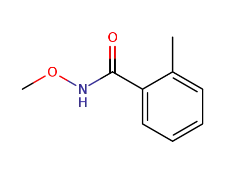 Molecular Structure of 57139-25-0 (N-methoxy-2-methylbenzamide)