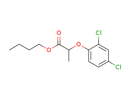 25184-73-0,butyl 2-(2,4-dichlorophenoxy)propionate,Propionicacid, 2-(2,4-dichlorophenoxy)-, butyl ester (8CI); Butyl2-(2,4-dichlorophenoxy)propionate