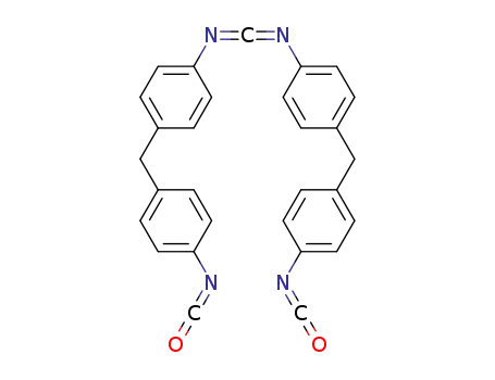 Molecular Structure of 79864-11-2 (n,n'-methanetetraylbis[4-[(4-isocyanatophenyl)methyl]-benzenamin)