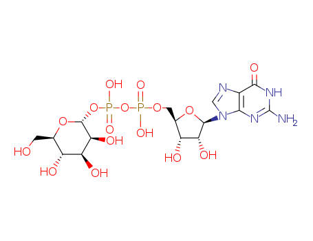 Guanosine5'-(trihydrogen diphosphate), P'-a-D-mannopyranosyl ester