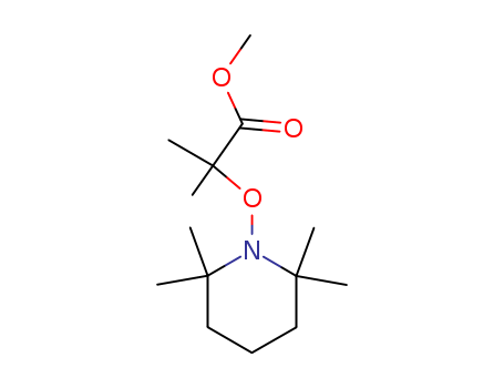 Propanoic acid, 2-methyl-2-[(2,2,6,6-tetramethyl-1-piperidinyl)oxy]-,  methyl ester