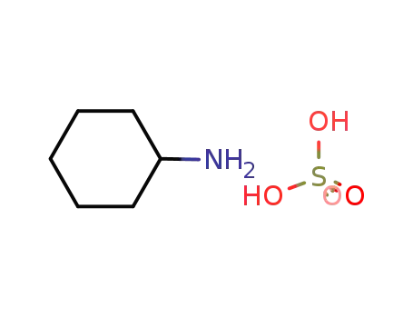 Molecular Structure of 19834-02-7 (cyclohexylammonium hydrogen sulphate)