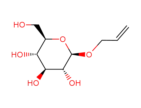 Molecular Structure of 34384-79-7 (ALLYL-BETA-D-GLUCOPYRANOSIDE)
