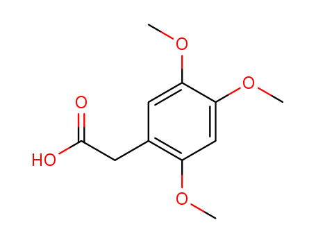 Benzeneacetic acid, 2,4,5-triMethoxy-