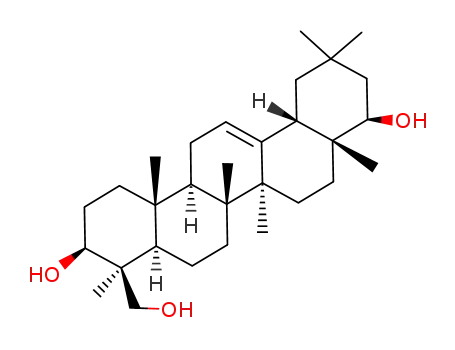 Molecular Structure of 595-15-3 (SOYASAPOGENOL B(P))