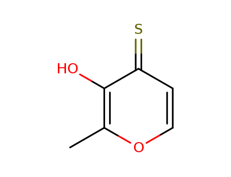 4H-Pyran-4-thione,3-hydroxy-2-methyl-