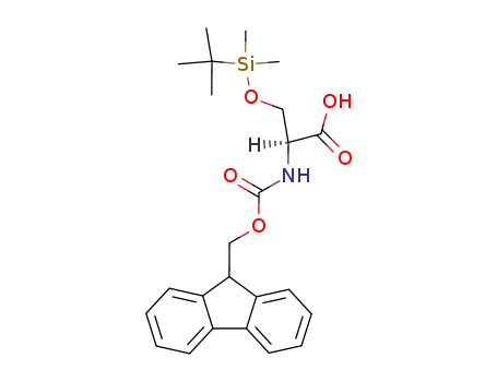 Molecular Structure of 146346-81-8 (FMOC-SER(BSI)-OH)