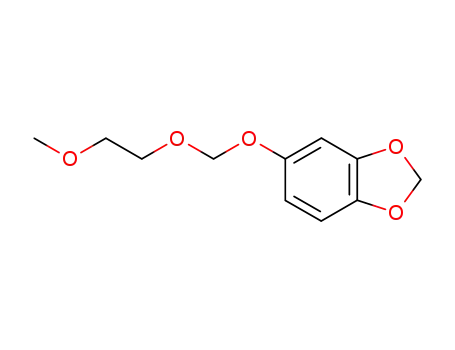 Molecular Structure of 87770-73-8 (5-(2-Methoxy-ethoxymethoxy)-benzo[1,3]dioxole)