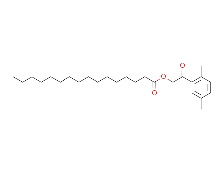 Molecular Structure of 477218-70-5 (2,5-dimethylphenacyl palmitate)
