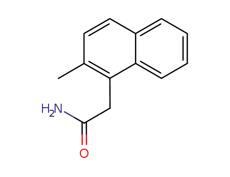 Molecular Structure of 85-07-4 (2-methylnaphthalene-1-acetamide)