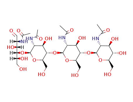 N-[(2S,3R,4R,5S,6R)-2-[(2R,3S,4R,5R)-5-acetamido-3,4-bis[[(2S,3R,4R,5S,6R)-3-acetamido-4,5-dihydroxy-6-(hydroxymethyl)oxan-2-yl]oxy]-1-hydroxy-6-oxohexan-2-yl]oxy-4,5-dihydroxy-6-(hydroxymethyl)oxan-3-yl]acetamide