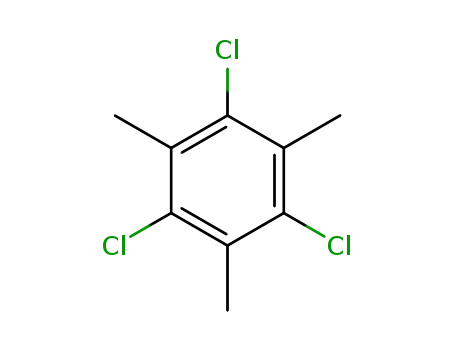 Molecular Structure of 5324-68-5 (1,3,5-trichloro-2,4,6-trimethylbenzene)