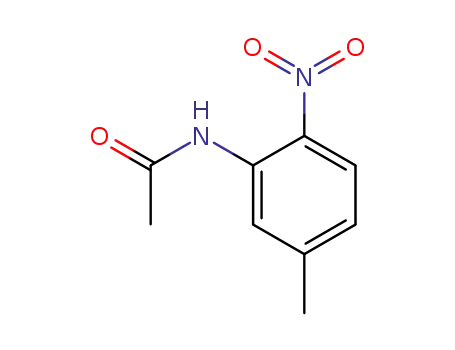 Molecular Structure of 7418-36-2 (Acetamide,N-(5-methyl-2-nitrophenyl)-)