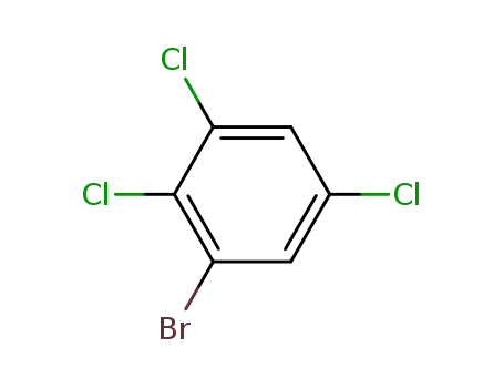 Molecular Structure of 81067-38-1 (1-BROMO-2,3,5-TRICHLOROBENZENE)