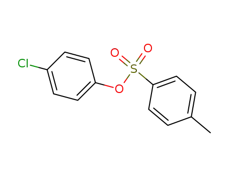 Molecular Structure of 599-89-3 (4-chlorophenyl 4-methylbenzenesulfonate)