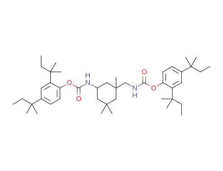 3-((2,4-di-tert-amylphenyl)oxycarbonylamino-methyl)-3,5,5-trimethylcyclohexyl carbamic acid (2,4-di-tert-amylphenyl) ester