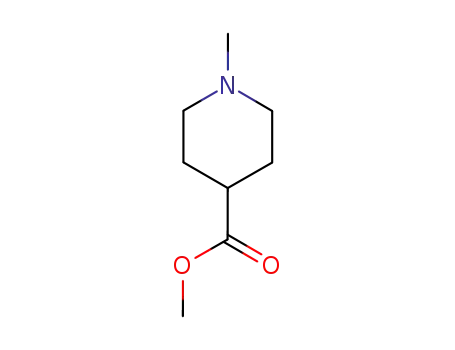 Molecular Structure of 1690-75-1 (N-METHYL-4-PIPERIDINECARBOXYLIC ACID METHYL ESTER)