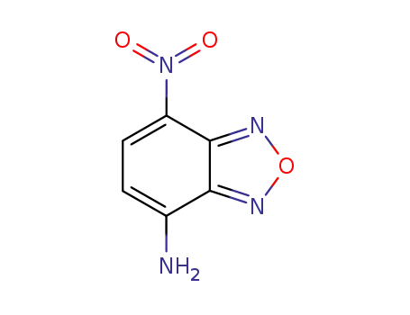Molecular Structure of 10199-91-4 (4-AMINO-7-NITRO-2,1,3-BENZOXADIAZOLE)