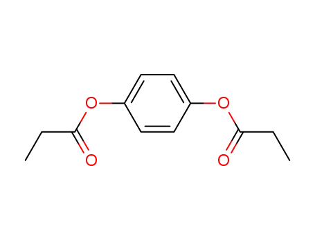 Molecular Structure of 7402-28-0 (1,4-Dipropionyloxybenzene)