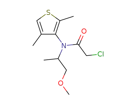 Molecular Structure of 87674-68-8 (Dimethenamid)