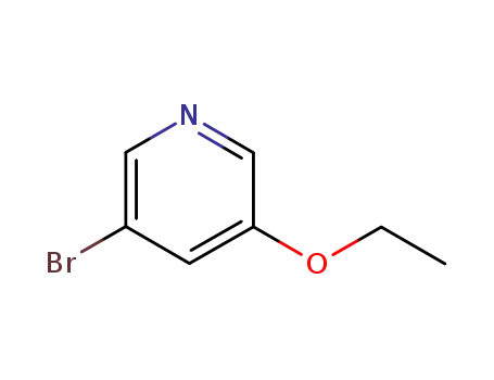 Molecular Structure of 17117-17-8 (3-Bromo-5-ethoxypyridine)