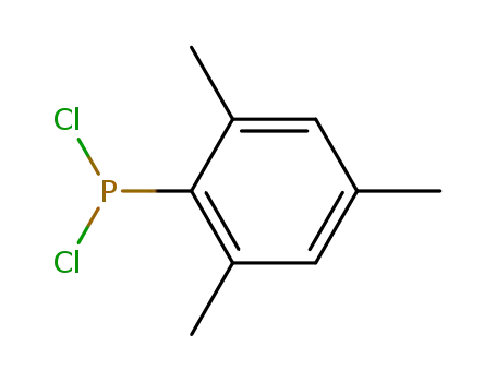 Molecular Structure of 6781-96-0 (dichloro(mesityl)phosphane)
