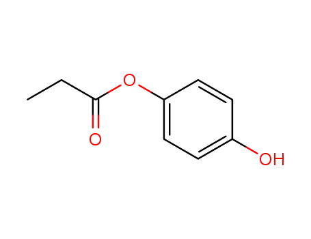 Molecular Structure of 3233-34-9 (p-Hydroxyphenyl propanoate)