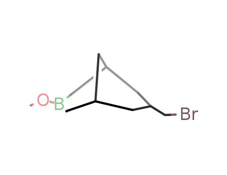 Molecular Structure of 74789-86-9 (3-methoxy-7-bromomethyl-3-borabicyclo[3.3.1]nonane)