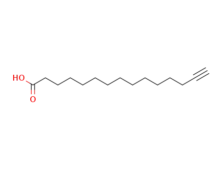 Molecular Structure of 212913-84-3 (14-Pentadecynoic acid)