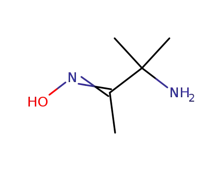 Molecular Structure of 38870-72-3 (2-Butanone, 3-amino-3-methyl-, oxime)