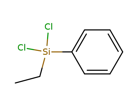 Molecular Structure of 1125-27-5 (Ethylphenyldichlorosilane)