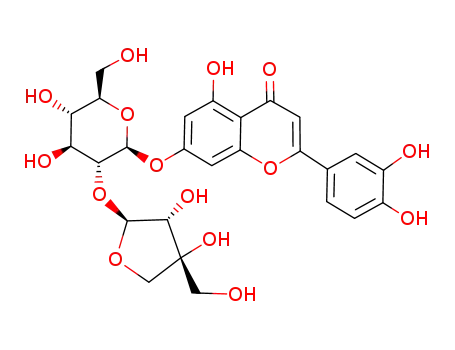 Molecular Structure of 63808-23-1 (Graveobioside A)