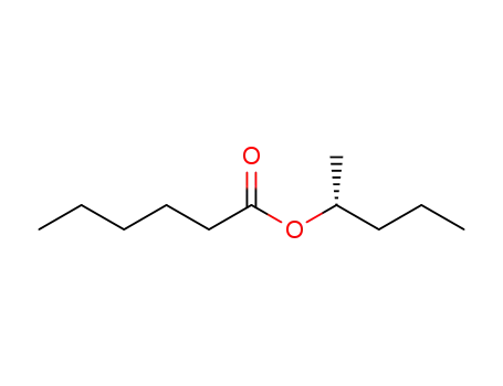 Molecular Structure of 117636-54-1 ((R)-2-pentyl hexanoate)