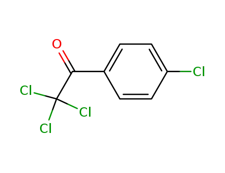 Molecular Structure of 27704-37-6 (2,2,2-trichloro-1-(4-chlorophenyl)ethanone)