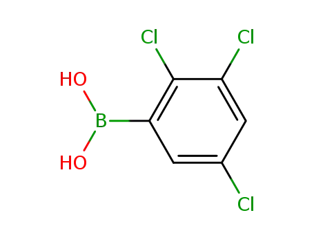 Molecular Structure of 212779-19-6 (2,3,5-Trichlorophenylboronic acid)