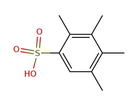 Molecular Structure of 4681-79-2 (Benzenesulfonic acid, 2,3,4,5-tetramethyl-)