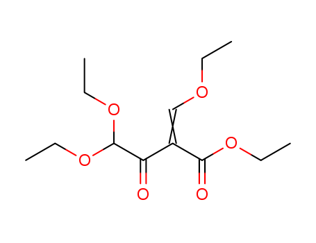 Ethyl 4,4-diethoxy-2-(ethoxymethylene)-3-oxobutyrate