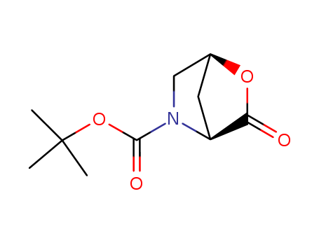 2-Oxa-5-azabicyclo[2.2.1]heptane-5-carboxylicacid, 3-oxo-, 1,1-dimethylethyl ester, (1S,4S)-