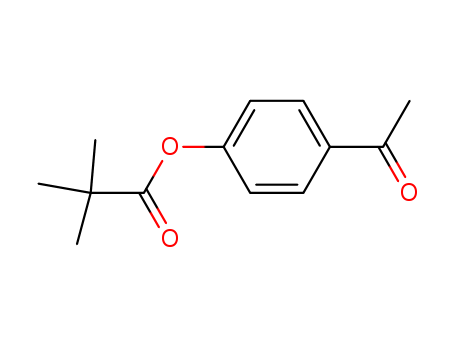 Propanoic acid,2,2-dimethyl-, 4-acetylphenyl ester