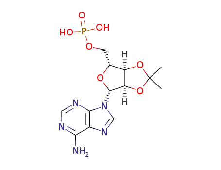 Molecular Structure of 20408-44-0 (2',3'-Isopropylidene-5'-AMP)