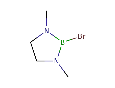 Molecular Structure of 29162-84-3 (1,3,2-Diazaborolidine, 2-bromo-1,3-dimethyl-)